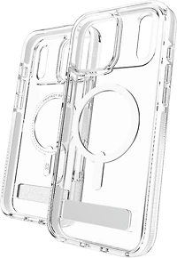 ZAGG - Santa Cruz Snap MagSafe Case with Kickstand for Apple iPhone 17 Pro Max - White