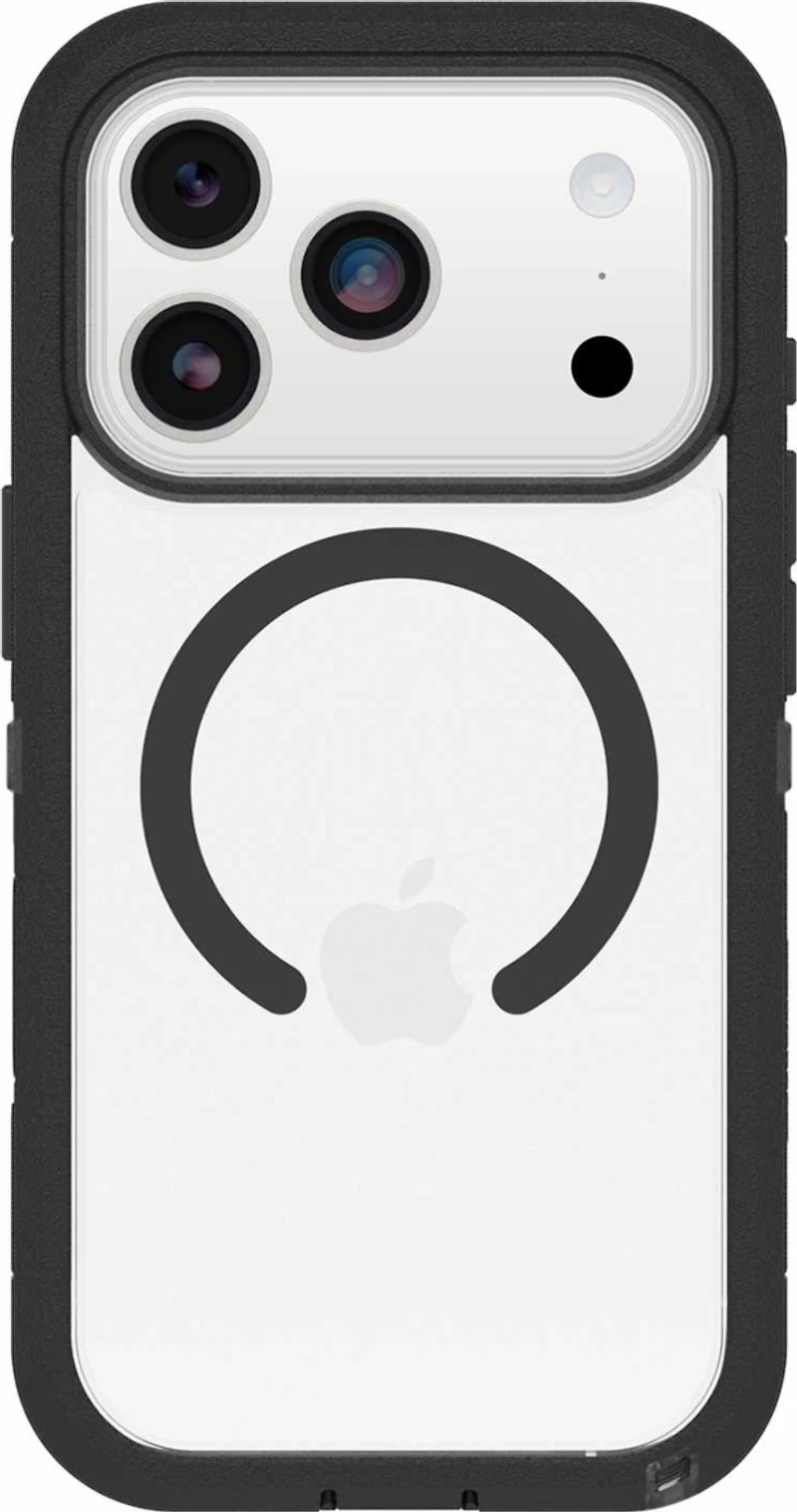 OtterBox 76000100 Étui Defender Pro XT MagSafe avec Holster Dark Side (Noir) pour iPhone 17 en Emballage en Vrac