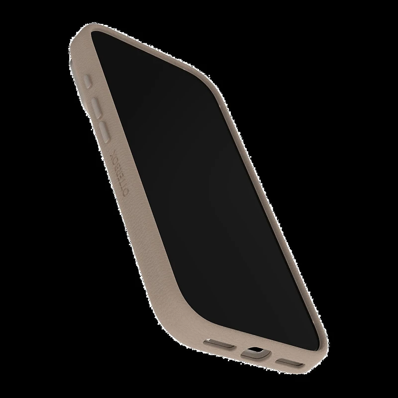 OtterBox 7799056 Étui Symmetry Cactus Leather MagSafe avec Contrôle de la Caméra Grey Comfort pour iPhone 17 Pro
