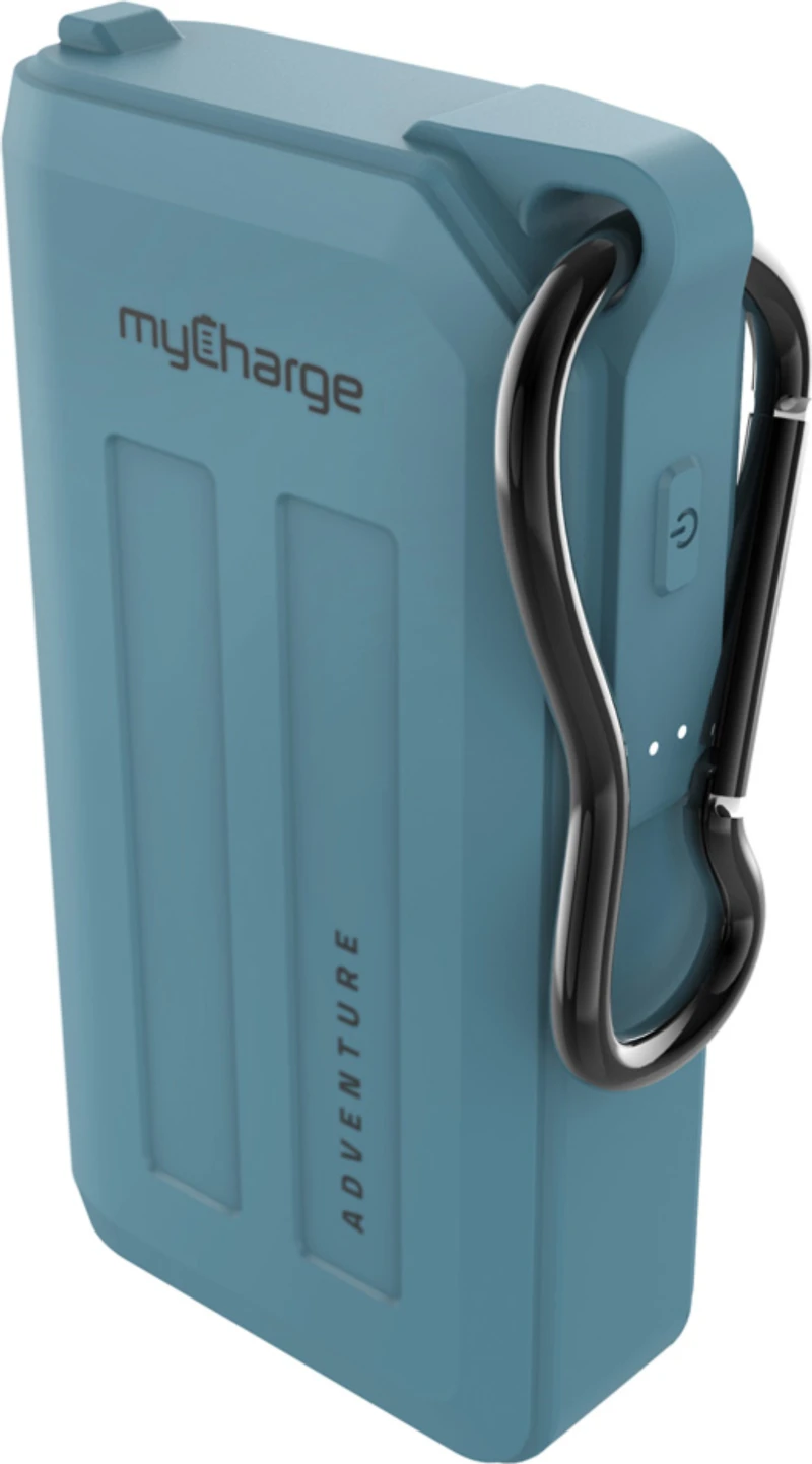 myCharge AHC67B Adventure H2O Powerbank Étanche 6700 mAh Bleu