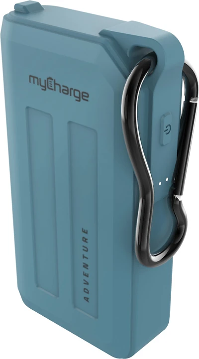 myCharge AHC67B Adventure H2O Powerbank Étanche 6700 mAh Bleu
