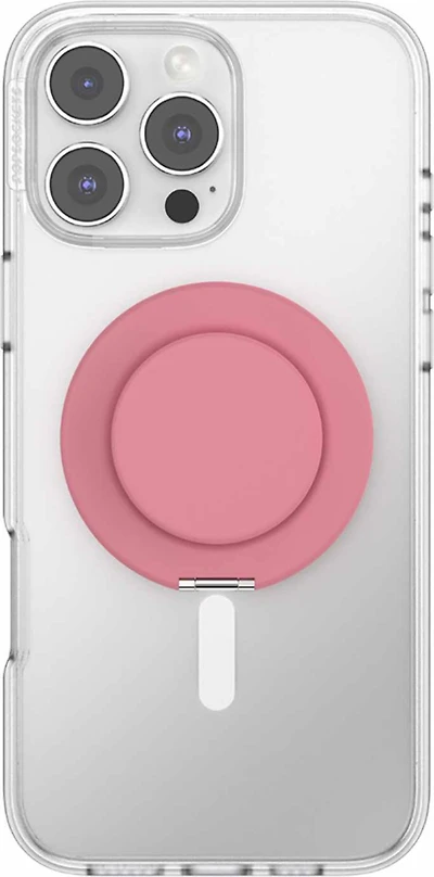 PopSockets 807624 PopGrip Kick Out pour MagSafe Round avec Adaptateur Putty