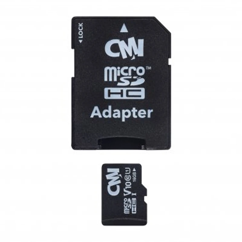 16GB Micro SDHC Memory Card w/SD Adapter