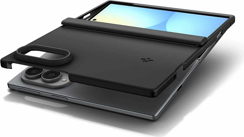 Spigen - Thintect Pro MagFit Case Black for Samsung Galaxy Z Fold8