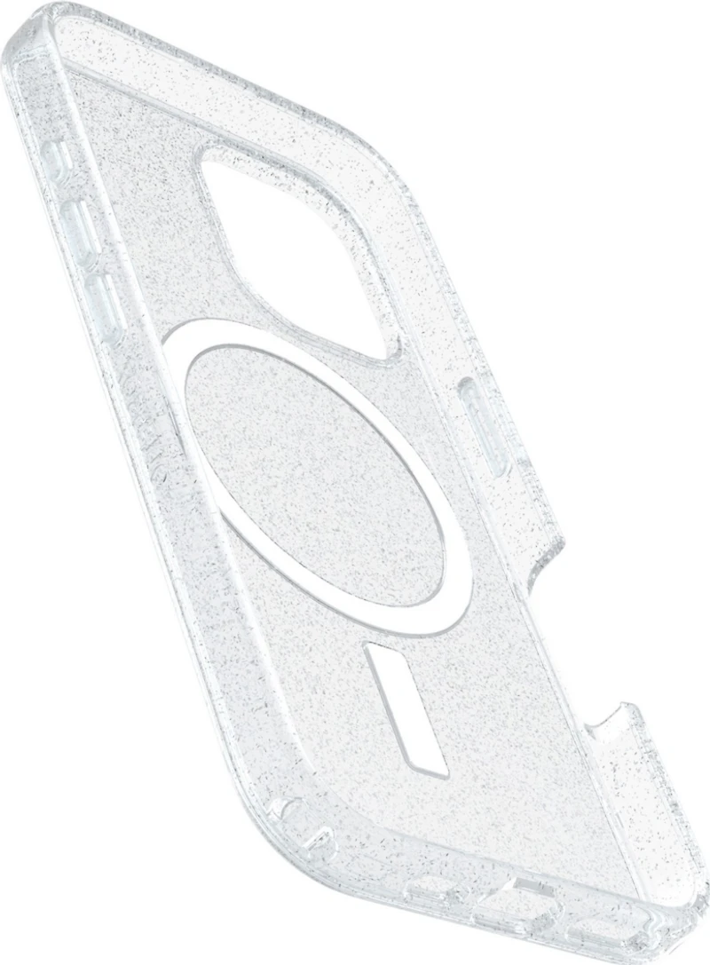 iPhone 16 Otterbox Symmetry Clear w/ MagSafe Series Case - Clear - Stardust 3.0