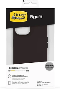 OtterBox 77000741 Étui Figura Dark Brun pour iPhone 17e/16e/15/14/13