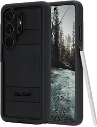 Pelican - Voyager Case with Magnet and Holster for Samsung Galaxy S26 Ultra - Black