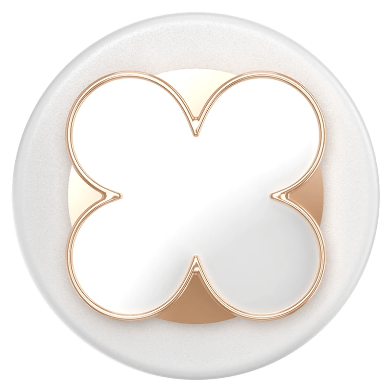 Popsockets - PopGrip MagSafe Circle - Enamel Clover Rose Gold