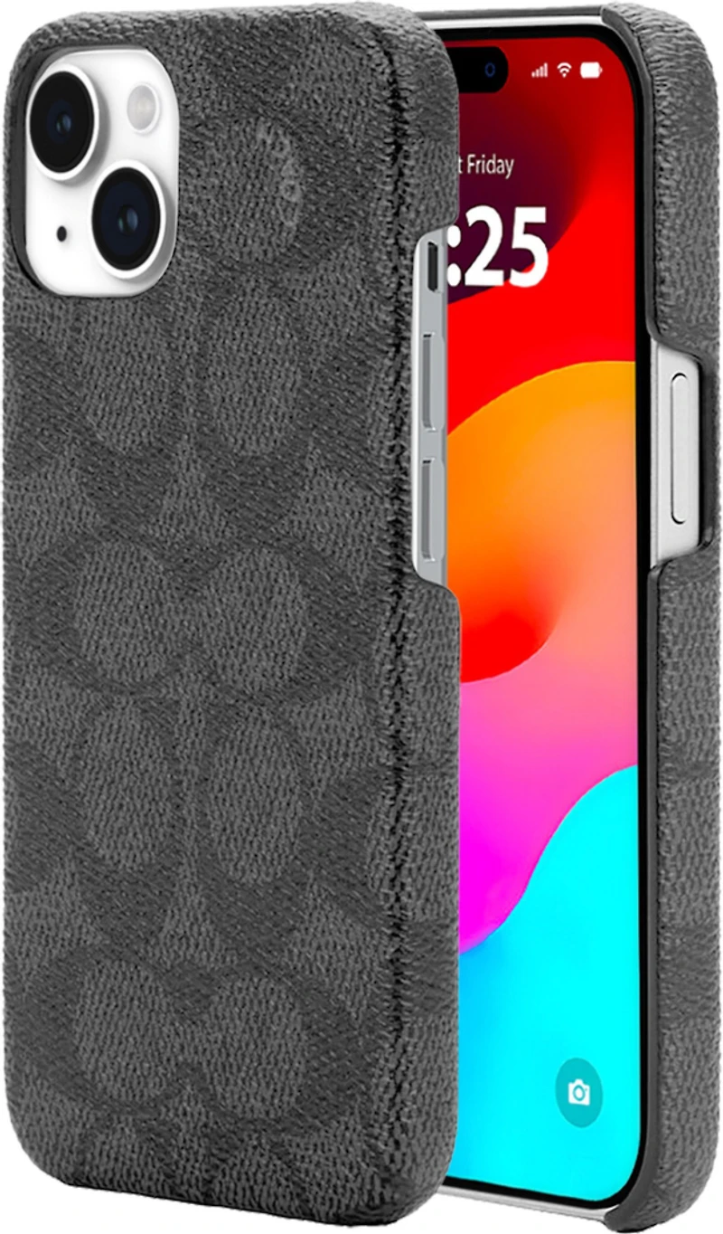 iPhone 15/14/13 Coach Slim Wrap Signature C Case