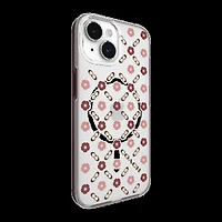 iPhone 15/14/13 Coach Protective Case w/Magsafe - Tea Rose