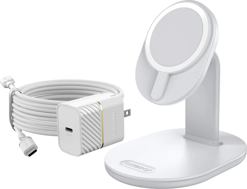 Otterbox 15W Wireless Charging Stand for MagSafe V2 - White (Lucid Dreamer)