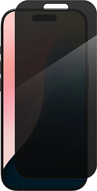 ZAGG InvisibleShield Glass Elite Privacy pour iPhone 16 Pro - Noir