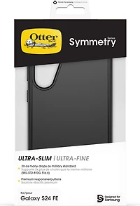 Samsung Galaxy S24 FE Otterbox Symmetry Series Case - Black