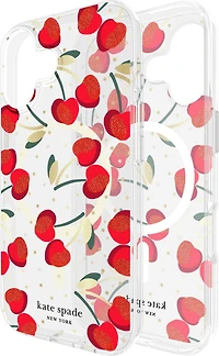 Kate Spade KS057398 Étui Protective MagSafe Cherry Dot pour iPhone 17