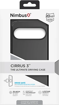 Nimbus9 - Cirrus 3 MagSafe Case Black for Google Pixel 10/10 Pro
