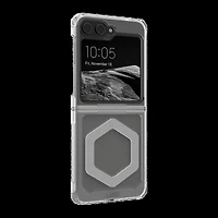 Samsung Galaxy Z Flip6 UAG Plyo Pro Case w/MagSafe - Ice/Silver