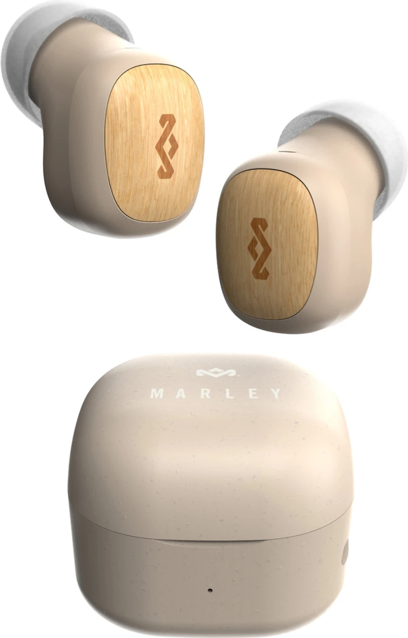 House of Marley Smile Jamaica True Wireless TWS Earbuds - Cream