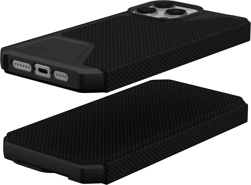 Étui portefeuille Metropolis UAG (kevlar) – iPhone 14 Plus, noir