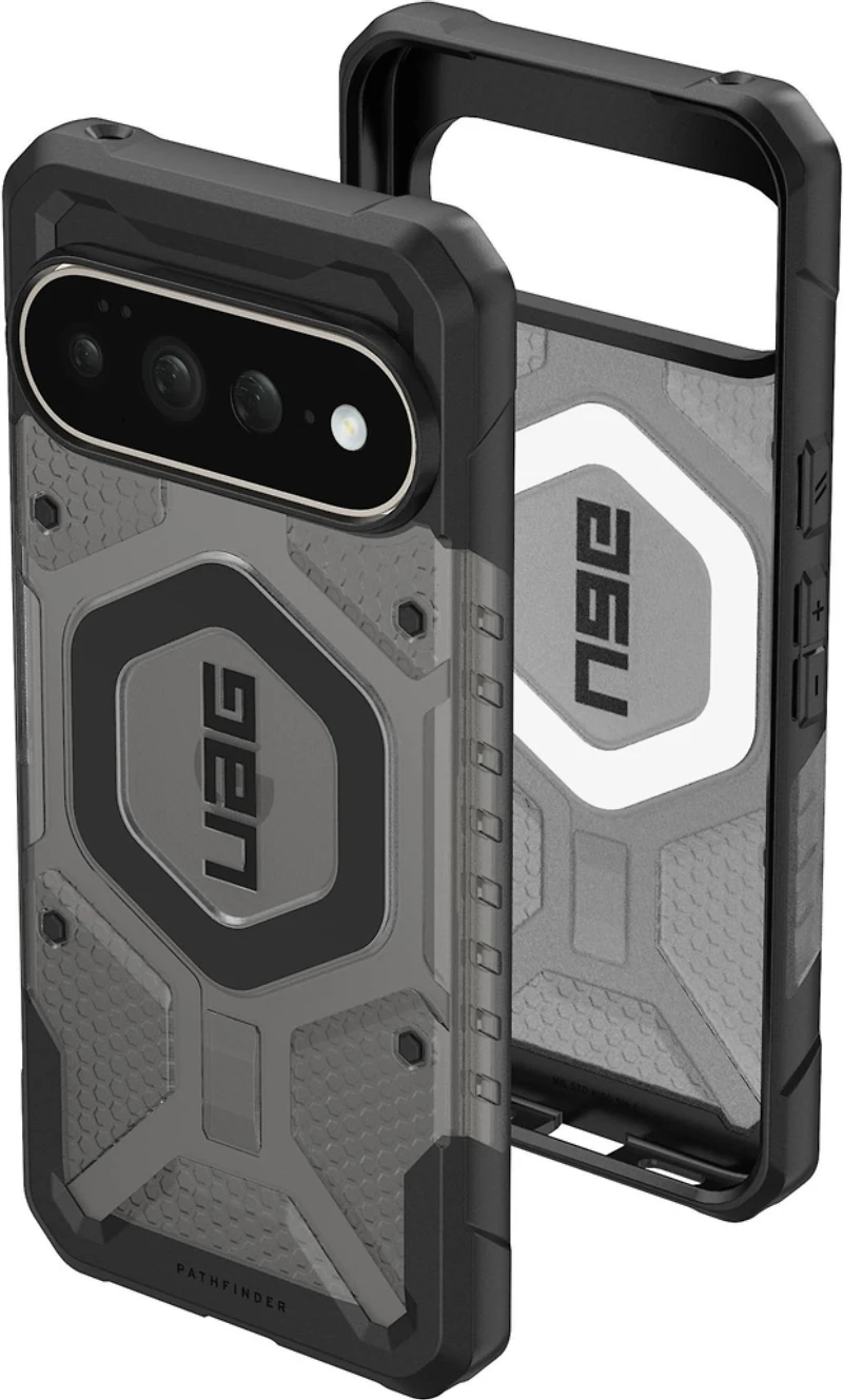 Google Pixel 11 XL UAG Pathfinder Clear w/Magnet Case - Ash/Black