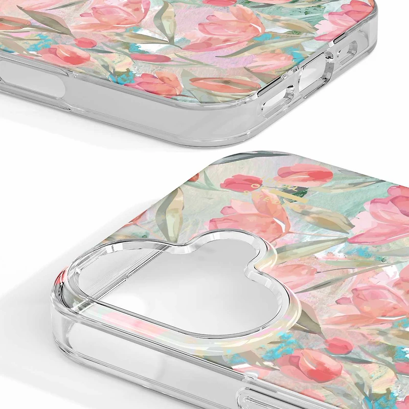 Ideal of Sweden - Printed Clear MagSafe Case Tulip Bloom for iPhone 17