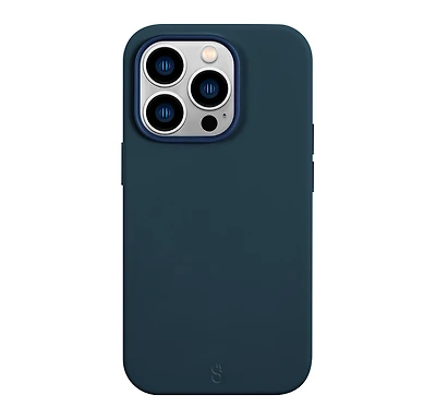 LOGiiX Silicone Case Vibrance pour iPhone 14 Pro - Bleu pétrole