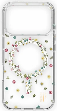 Ideal of Sweden IDCLCMSI2561P507 Étui Clear MagSafe Mid Petite Floral pour iPhone 17 Pro