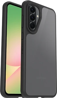 Samsung Galaxy A56 5G Otterbox React Series Case - Clear/Black - Black Crystal