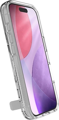 ZAGG - Crystal Palace Snap Case with Kickstand for Apple iPhone 17 Pro - Clear