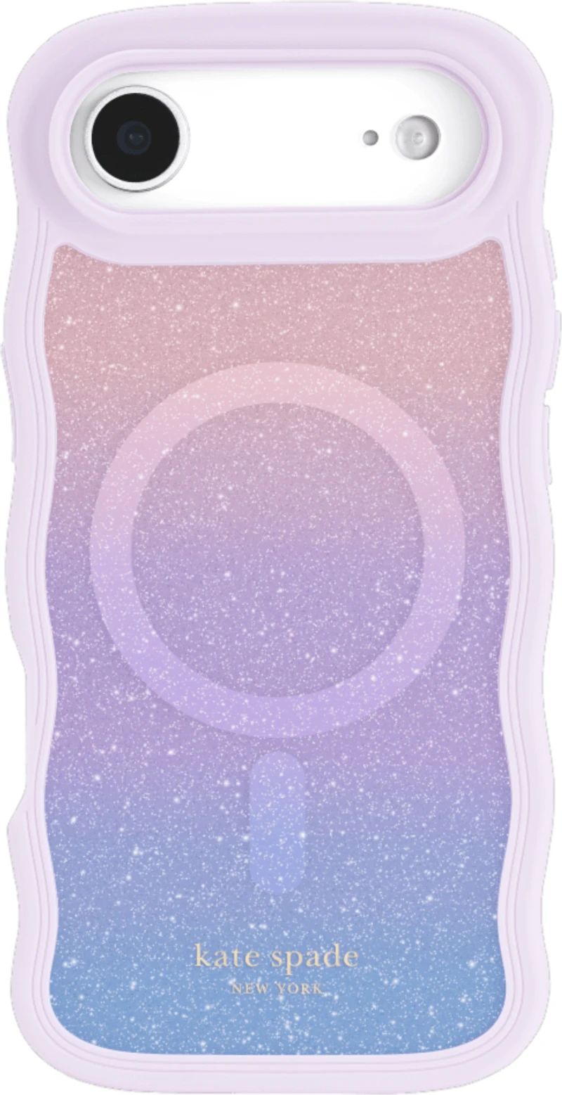 Kate Spade - Wavy MagSafe Case Opal Glitter for iPhone Air