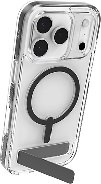iPhone 17 Pro ZAGG Graphene Santa Cruz Snap Kickstand Case - Black
