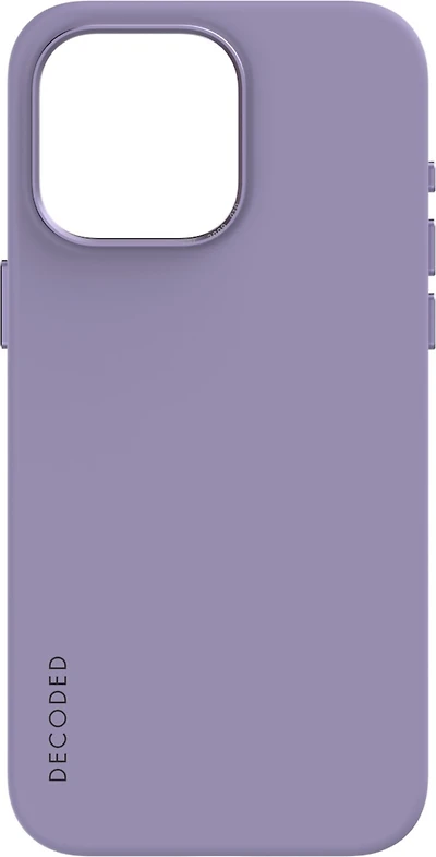 Decoded Silicone Backcover pour iPhone 15 Pro Max - Lavande
