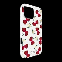 iPhone 16 Pro Max Kate Spade Protective Prints MagSafe Case - Cherry Dot