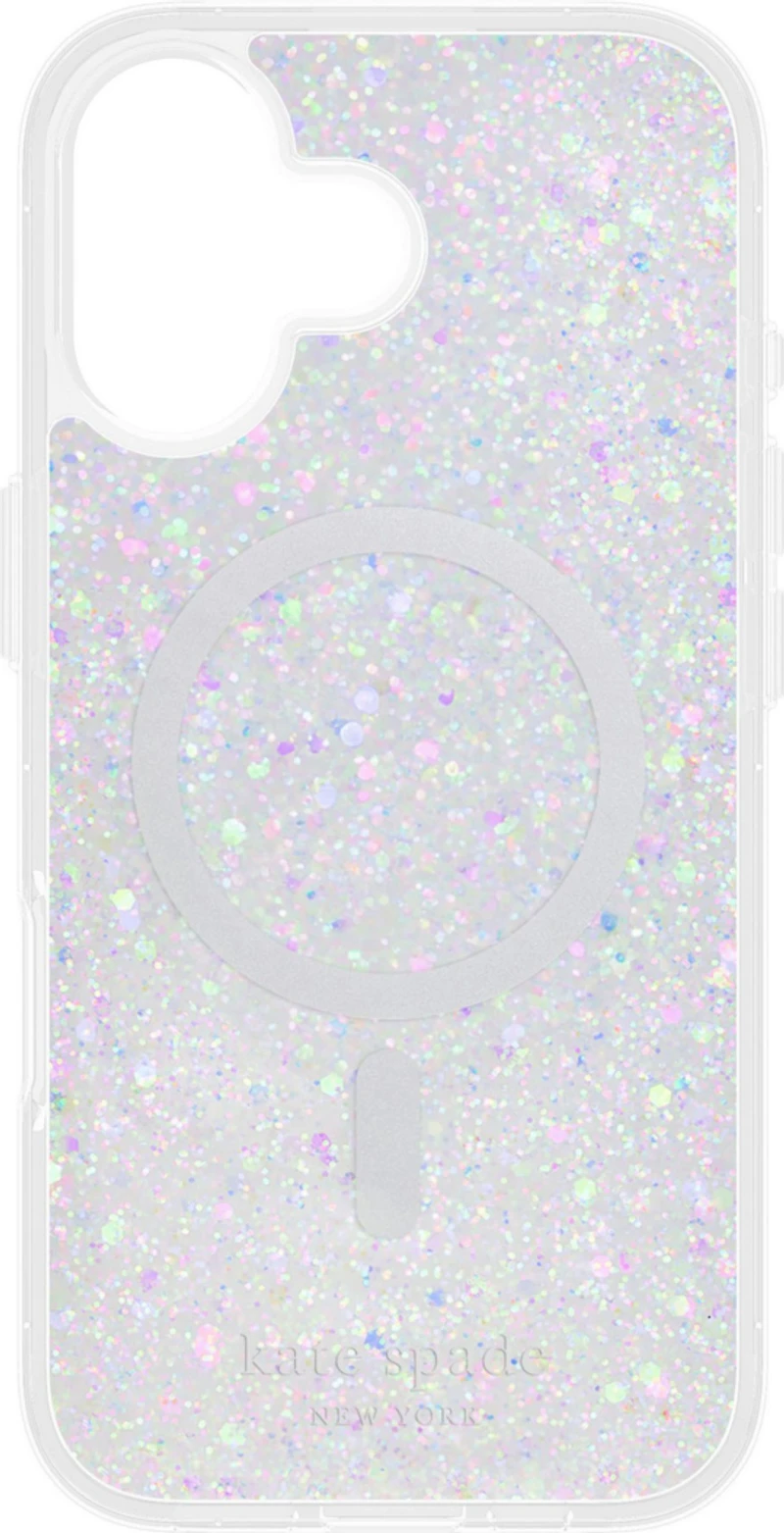 Kate Spade KS057396 Étui Protective MagSafe Chunky Glitter Iridescent pour iPhone 17
