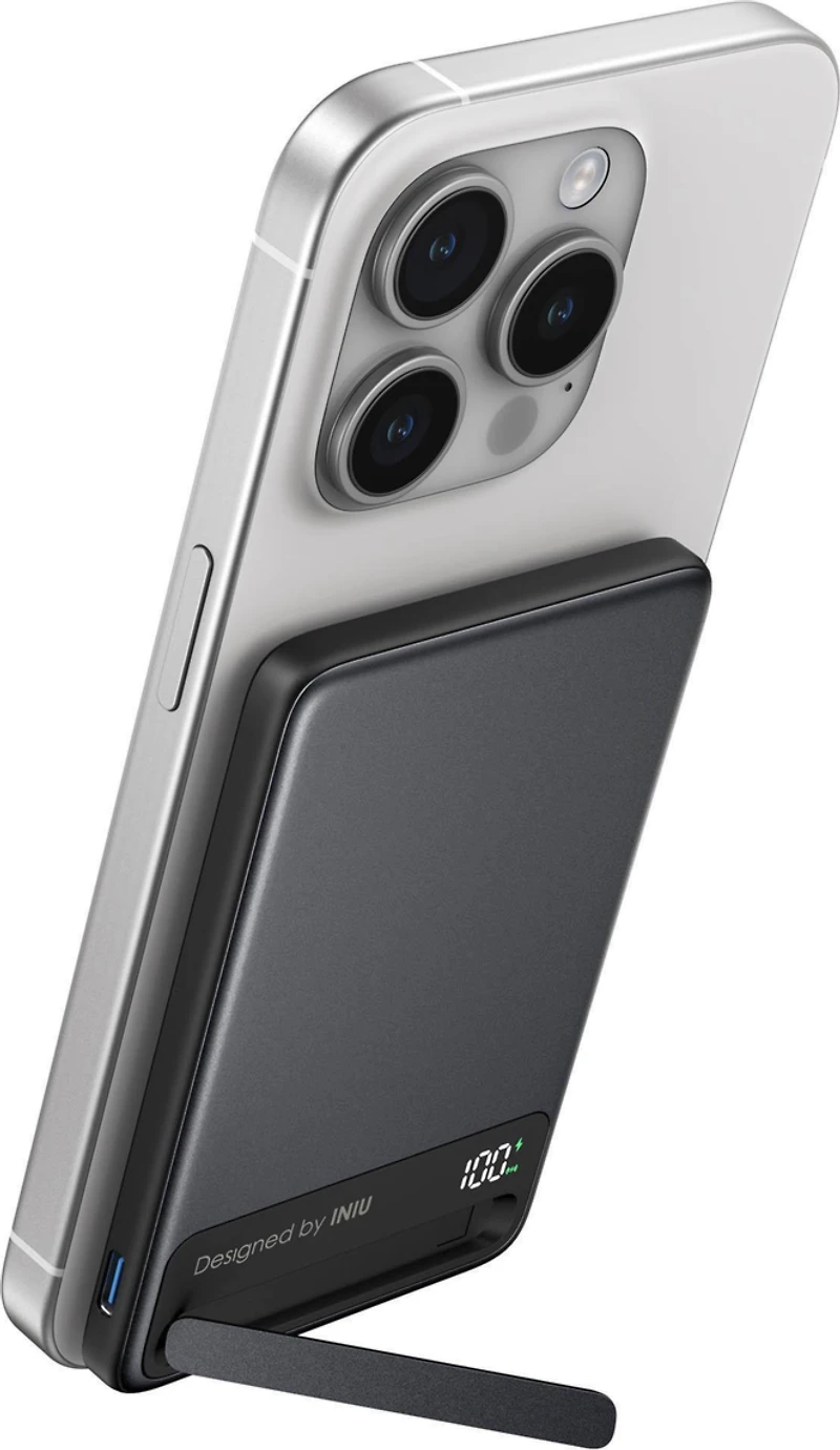 INIU MAGPRO SLIM 5,000mAh POWER BANK - BLACK