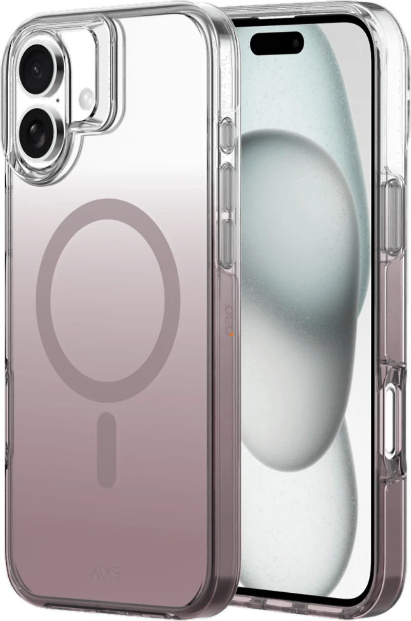 AXS Crystal Shield D3O® Magsafe Compatible Apple iPhone 16 Plus | Nude Gradient
