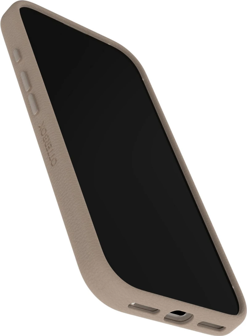 OtterBox 7799024 Étui Symmetry Cactus Leather MagSafe avec Contrôle de la Caméra Cottonwood Glen (Beige) pour iPhone 17