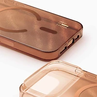 Ideal of Sweden - Glitter Glow MagSafe Case Mocha Mousse for iPhone 17 Pro