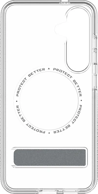Samsung Galaxy S25 ZAGG Graphene Crystal Palace Snap Kickstand Case - Clear