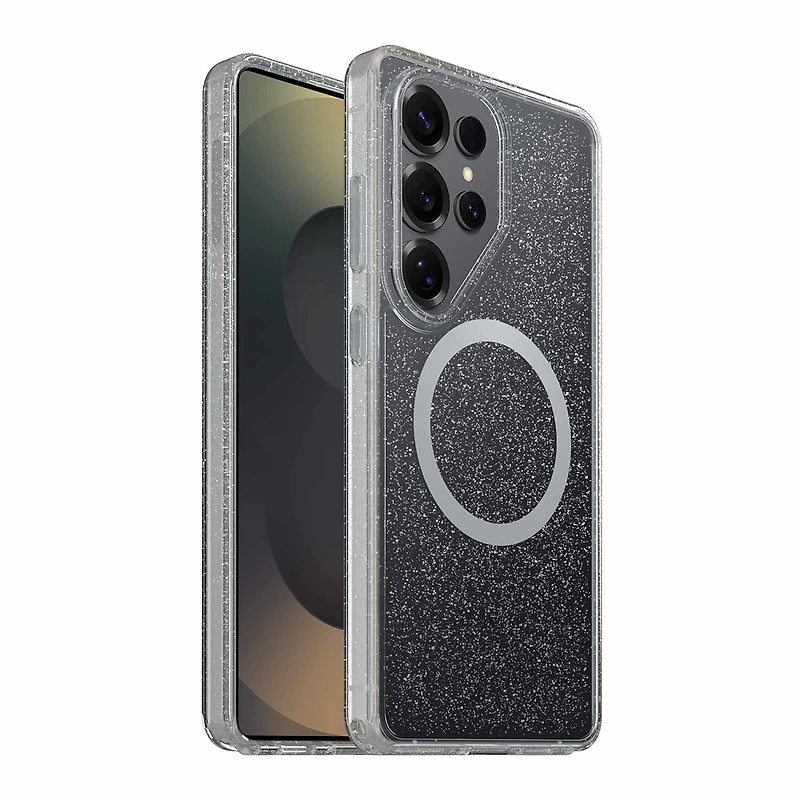 OtterBox 77000078 Étui Symmetry Clear avec Magnets Stardust 4.0 pour Samsung Galaxy S26 Ultra