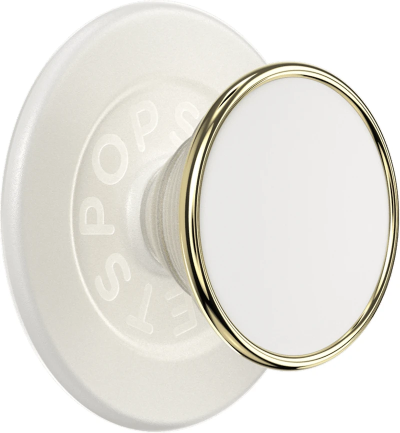 PopGrip for MagSafe Round with Adapter Ring - Coconut Creme