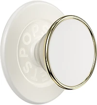 PopGrip for MagSafe Round with Adapter Ring - Coconut Creme