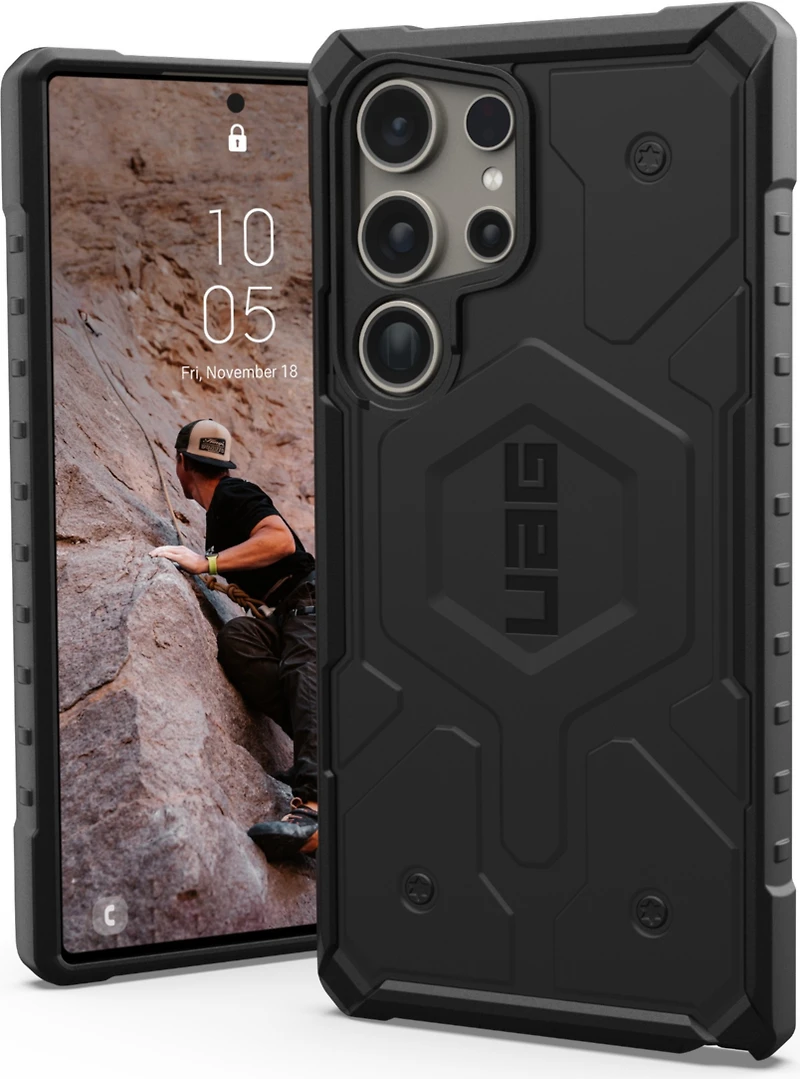 Urban Armor Gear Uag - Pathfinder Magsafe Case For Samsung Galaxy S24 Ultra - Black