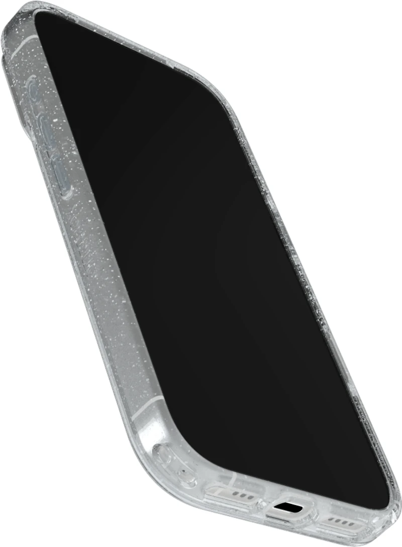 OtterBox 7798837 Étui Symmetry Clear MagSafe avec Contrôle de la Caméra Stardust 3.0 with Bleu Tint (Clear) pour iPhone 17 Pro