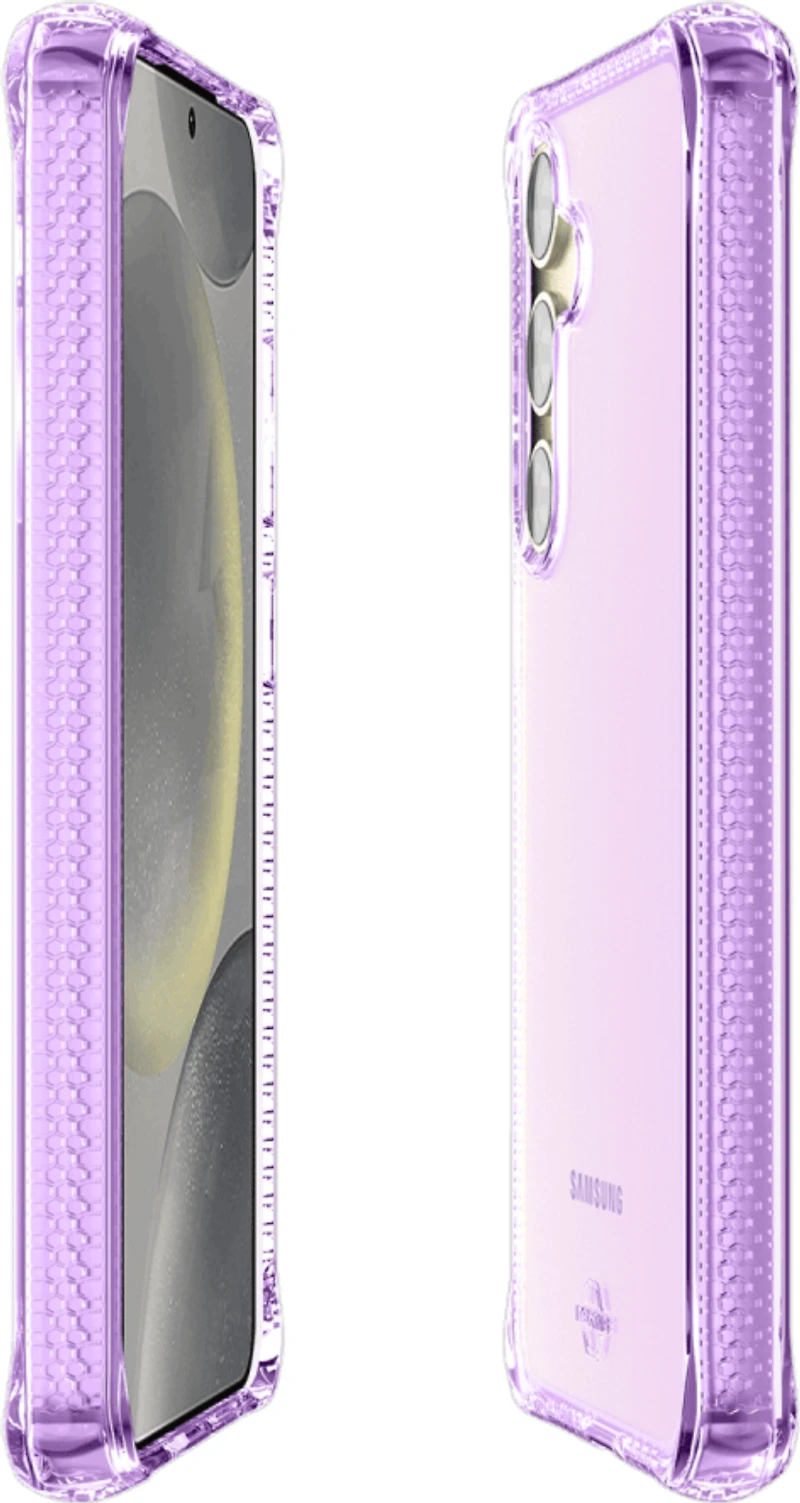 ITSKINS SGZPSPECMLIPP Étui Spectrum_R Clear Violet Clair pour Samsung Galaxy S25+