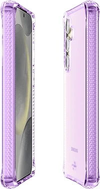 ITSKINS SGZPSPECMLIPP Étui Spectrum_R Clear Violet Clair pour Samsung Galaxy S25+