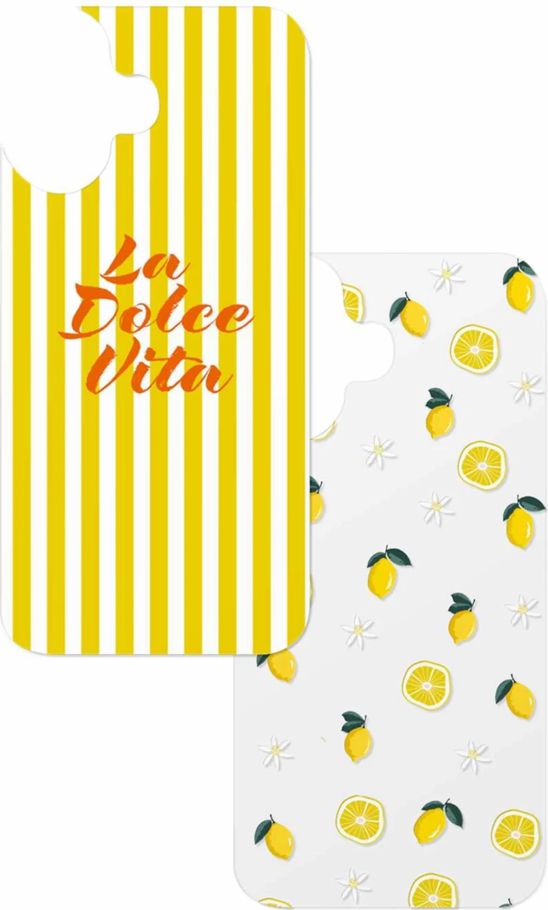 Ideal of Sweden IDPP04552 Print Pack Ecru Limone pour iPhone 16
