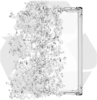 ITSKINS SGQ7HYICLTRSP Étui Hybrid_R Case Hinge Clear pour Samsung Galaxy Z Fold7