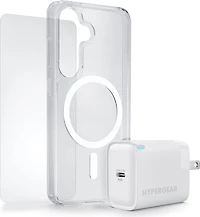 Samsung Galaxy S26 FE HyperGear Bundle - 30W Hub, Glass, Case w/Magsafe