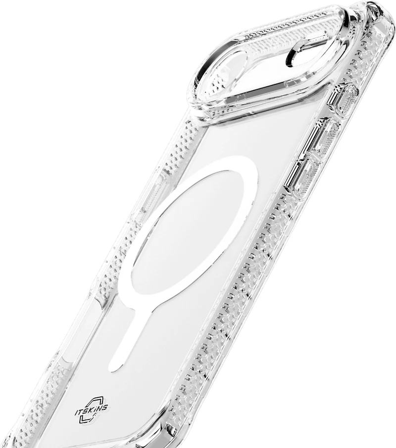 ITSKINS AP7RHMACRTRSP Étui Hybrid_R MagSafe Clear pour iPhone Air