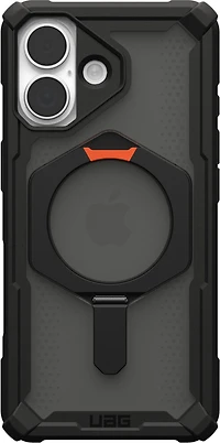 Urban Armor Gear (UAG) - Plasma XTE MagSafe Case for Apple iPhone 17 - Black and Pop Orange
